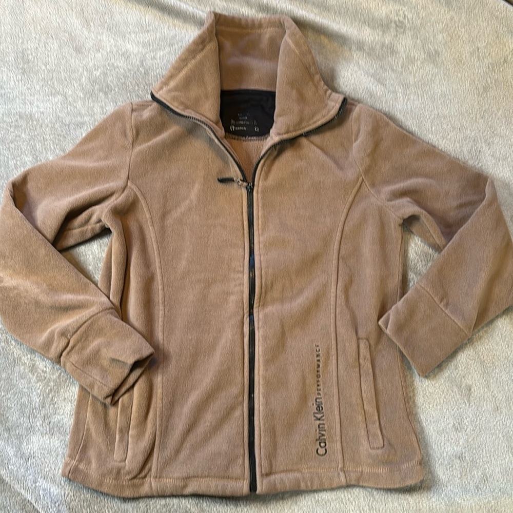 Calvin Klein Performace Zip Up Fleece Sz S